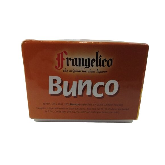 Vintage Frangelico Bunco Set Party Dice Game (New) Advertising - Picture 7 of 10